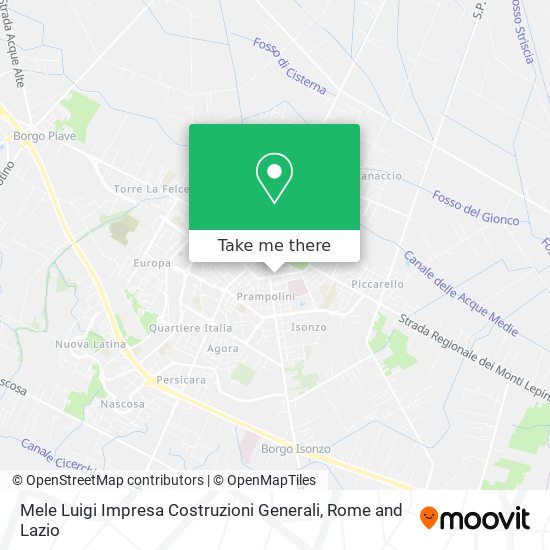 Mele Luigi Impresa Costruzioni Generali map