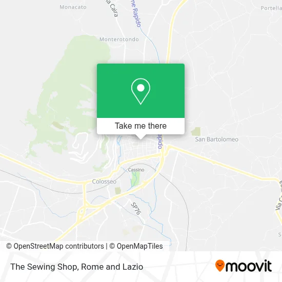 The Sewing Shop map