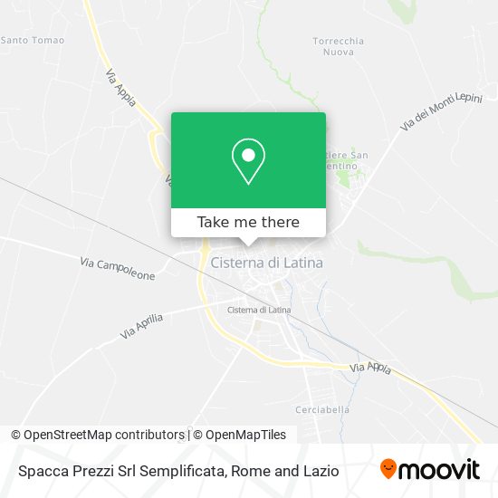Spacca Prezzi Srl Semplificata map