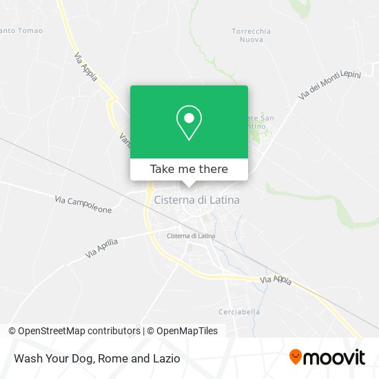 Wash Your Dog map