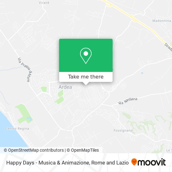 Happy Days - Musica & Animazione map