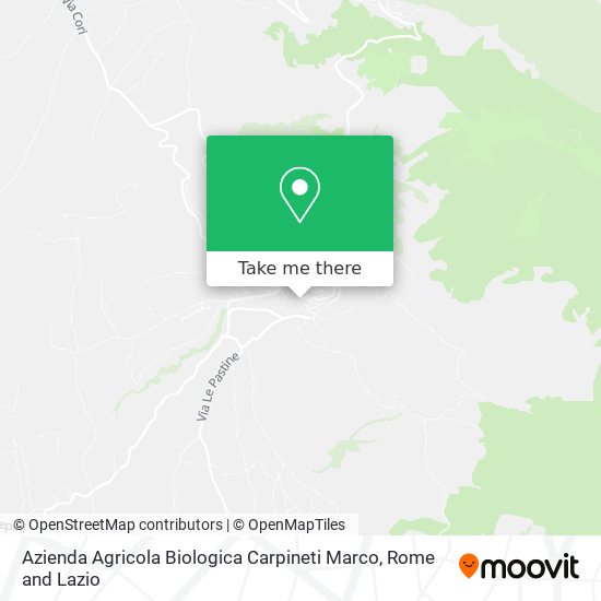 Azienda Agricola Biologica Carpineti Marco map