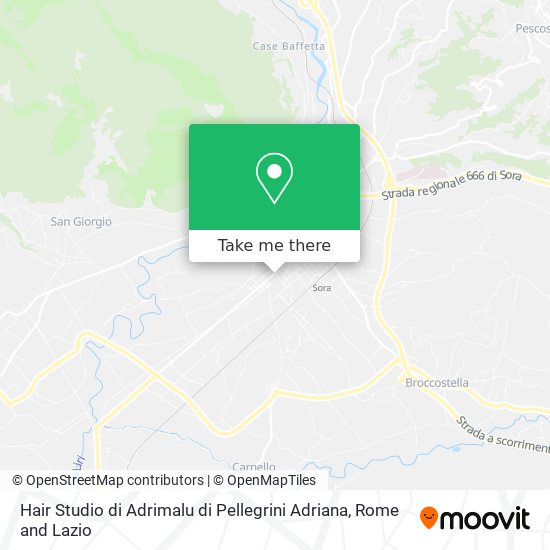 Hair Studio di Adrimalu di Pellegrini Adriana map
