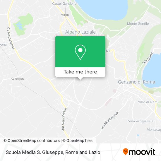 Scuola Media S. Giuseppe map