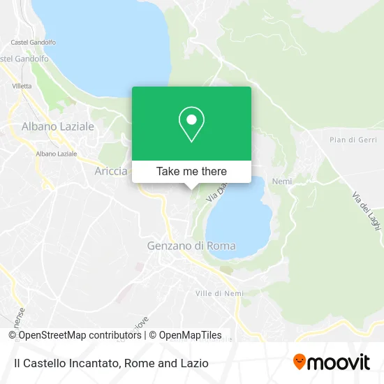 The Enchanted Castle map