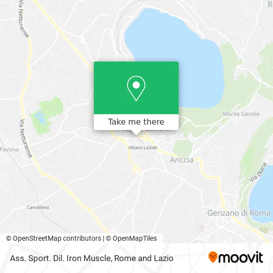 Iron Muscle Sports Association map
