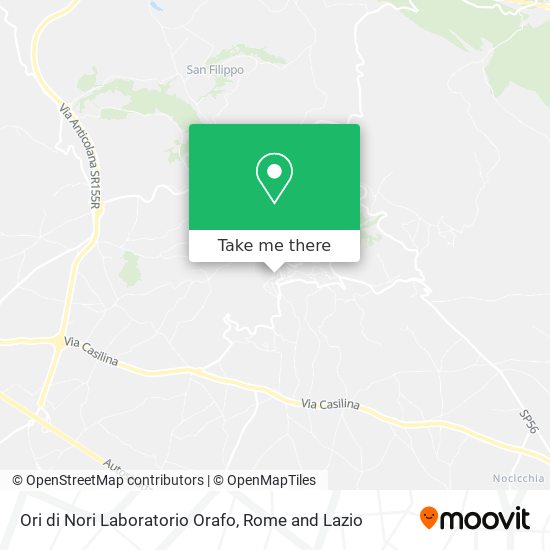 Ori di Nori Laboratorio Orafo map