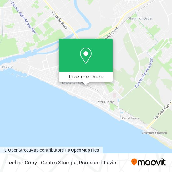 Techno Copy - Centro Stampa map