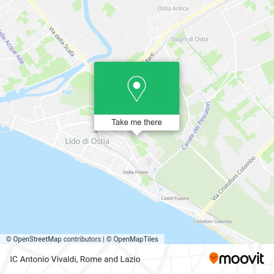 A. Antonio Vivaldi School map