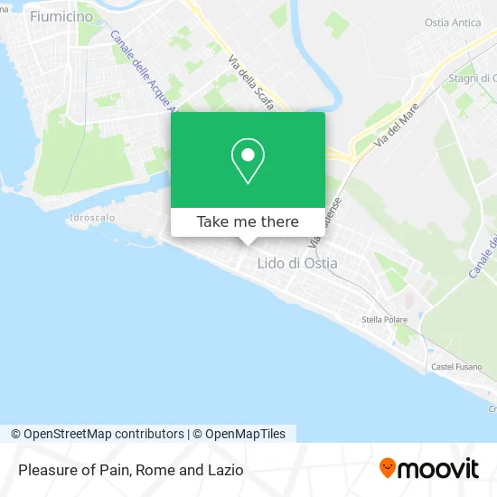 Pleasure of Pain map