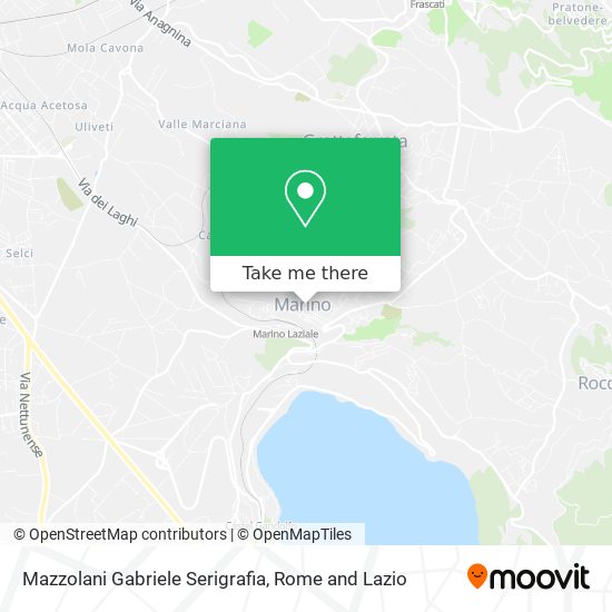 Mazzolani Gabriele Serigrafia map