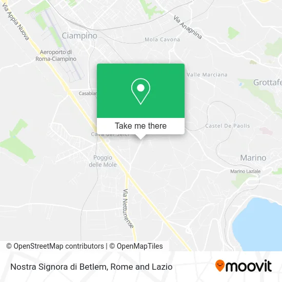 Our Lady of Bethlehem map