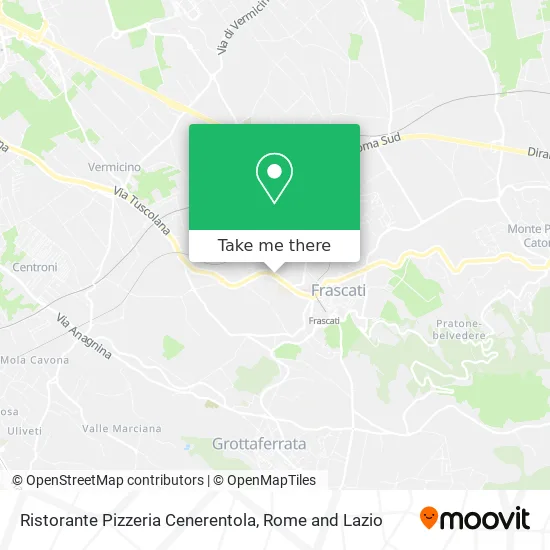 Cenerentola Restaurant and Pizzeria map