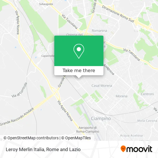 Leroy Merlin Italy map