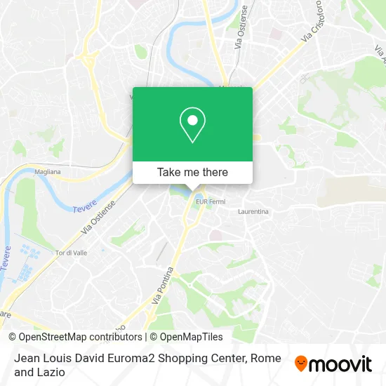 Jean Louis David Euroma2 Shopping Center map