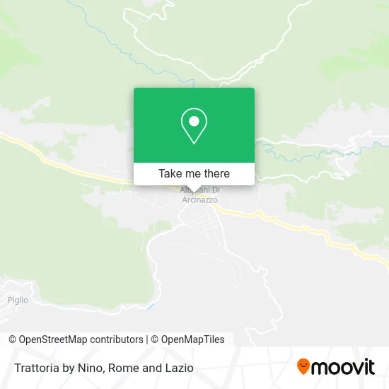 Trattoria by Nino map