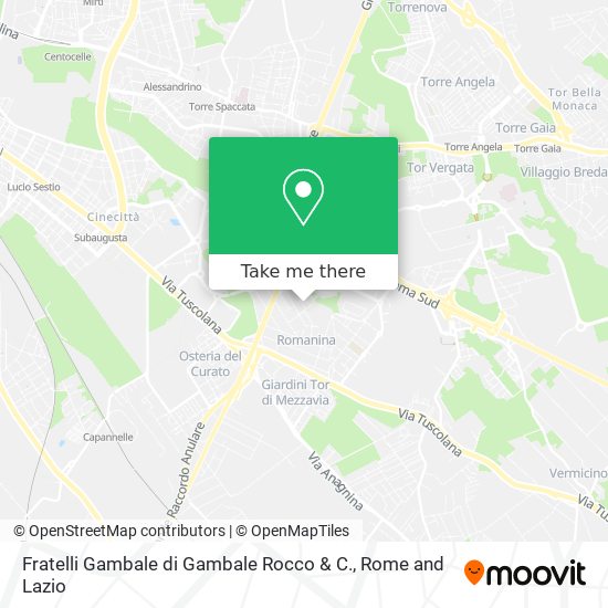 Fratelli Gambale di Gambale Rocco & C. map