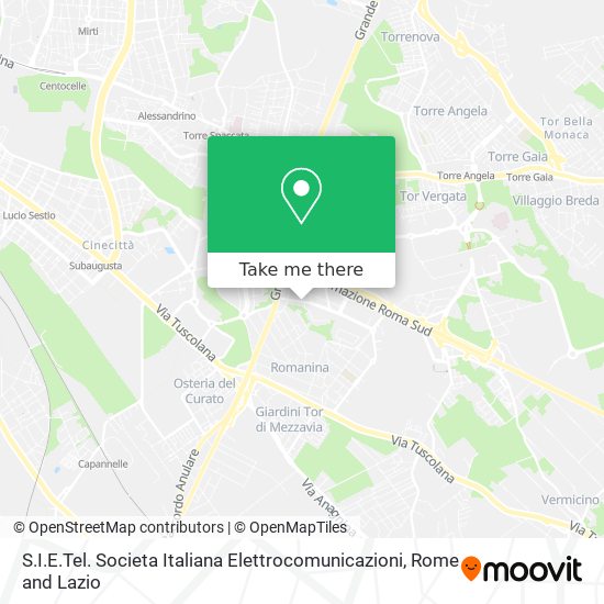 S.I.E.Tel. Societa Italiana Elettrocomunicazioni map