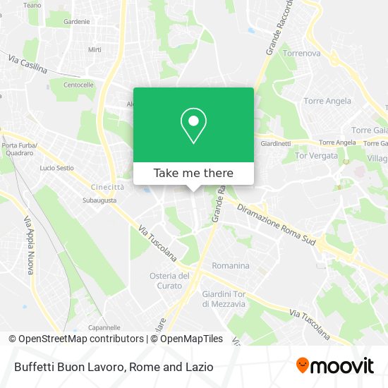 Buffetti Buon Lavoro map