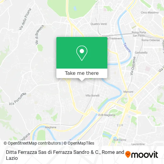 Ferrazza Company by Sandro Ferrazza & Co map