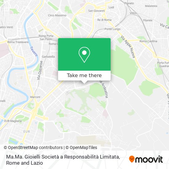 Ma.Ma. Gioielli Società a Responsabilità Limitata map