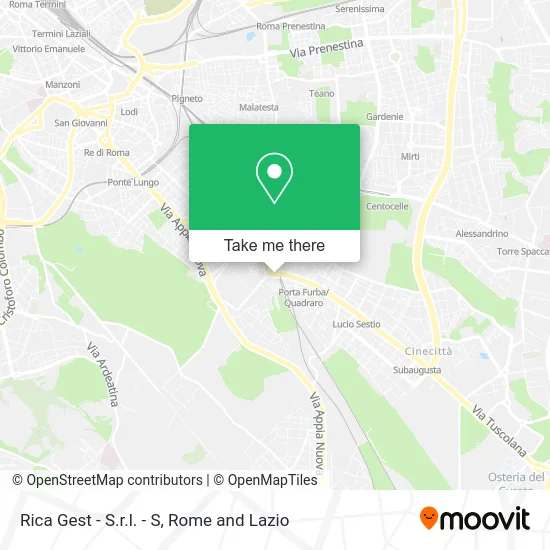 Rica Gest - S.r.l. - S map