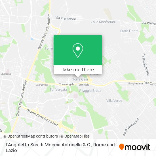 L'Angoletto Sas di Moccia Antonella & C. map