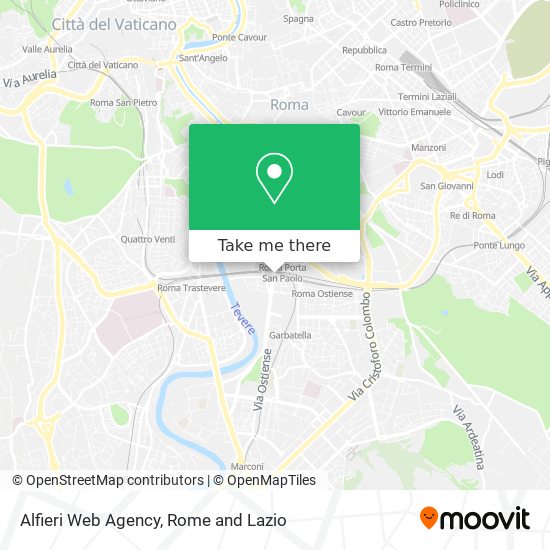 Alfieri Web Agency map