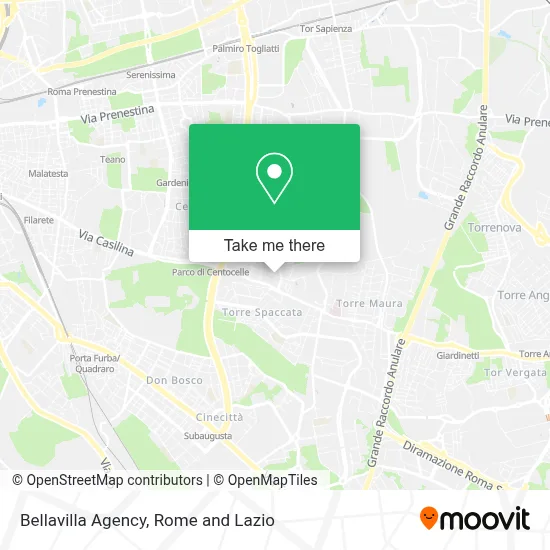 Bellavilla Agency map