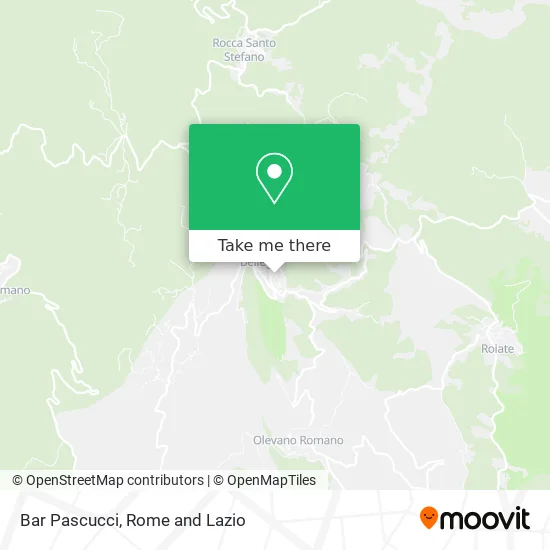 Bar Pascucci map
