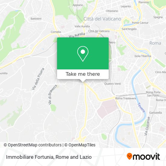 Immobiliare Fortunia map