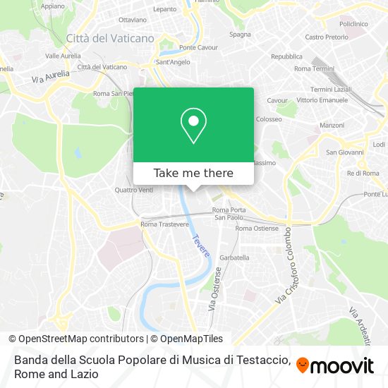 Banda della Scuola Popolare di Musica di Testaccio map