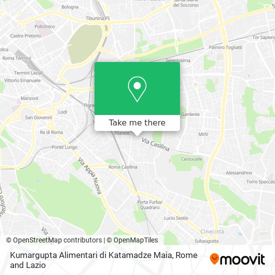 Kumargupta Alimentari di Katamadze Maia map