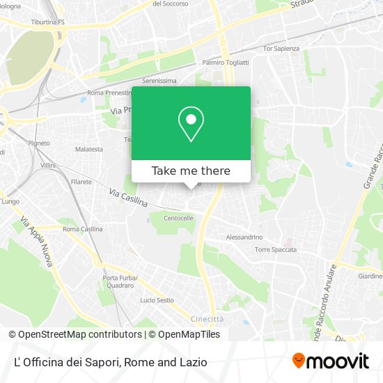 L' Officina dei Sapori map