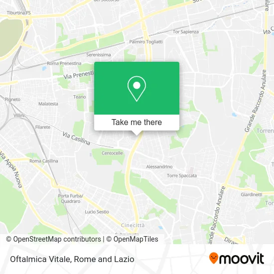 Oftalmica Vitale map