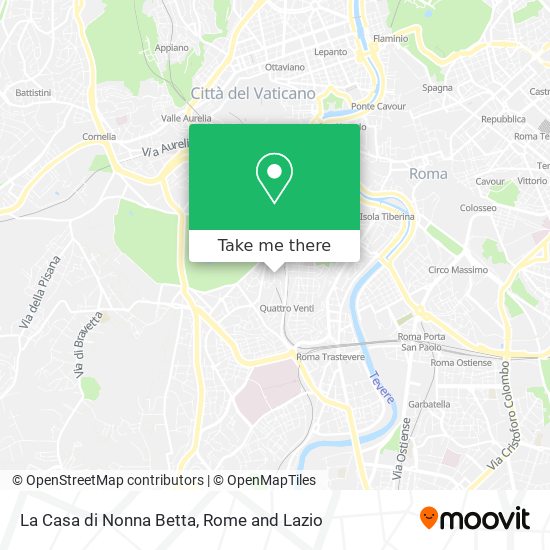 La Casa di Nonna Betta map