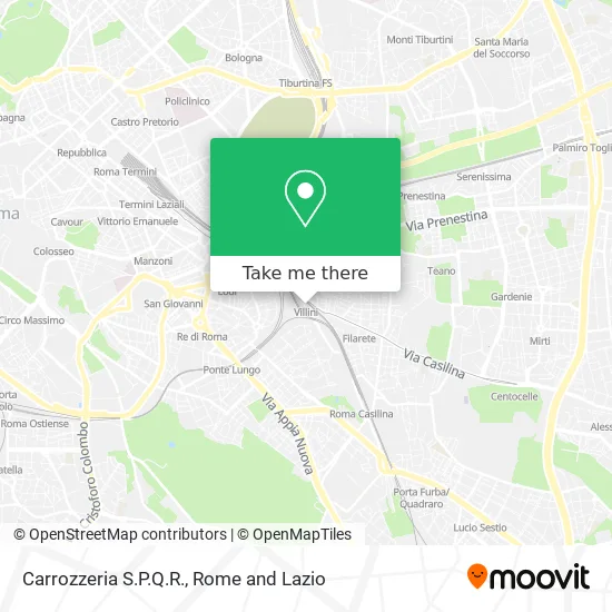 S.P.Q.R. Auto Body Shop map