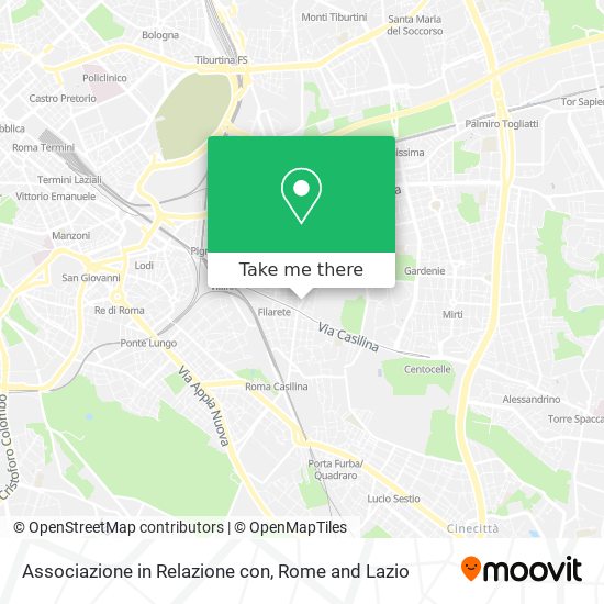 Associazione in Relazione con map