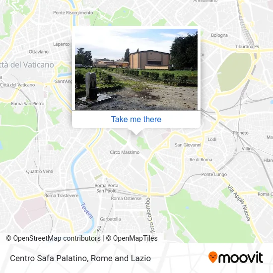 Safa Palatino Center map
