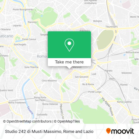 Studio 242 di Musti Massimo map