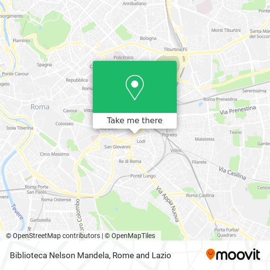 Biblioteca Nelson Mandela map