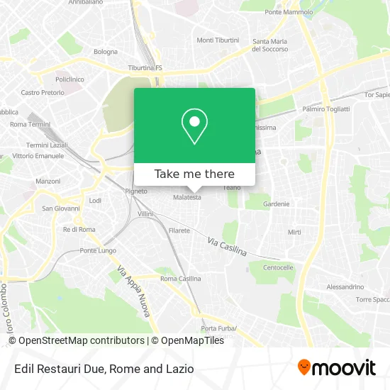 Edil Restauri Due map