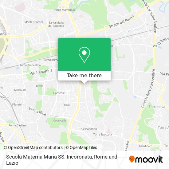 Scuola Materna Maria SS. Incoronata map