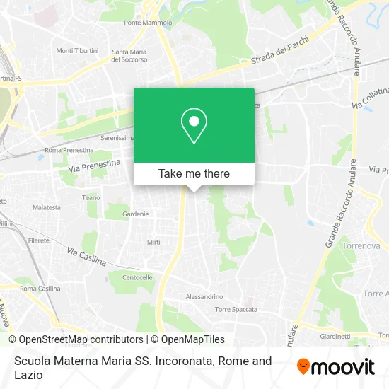 Maria SS. Incoronata Kindergarten map