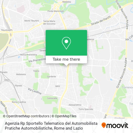 Agenzia Rp Sportello Telematico del Automobilista Pratiche Automobilistiche map