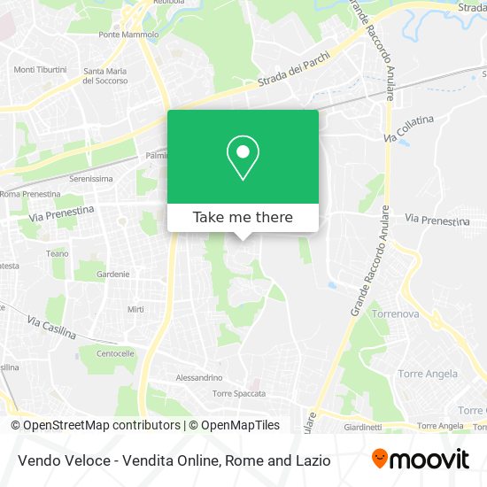 Vendo Veloce - Vendita Online map