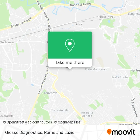 Giesse Diagnostics map