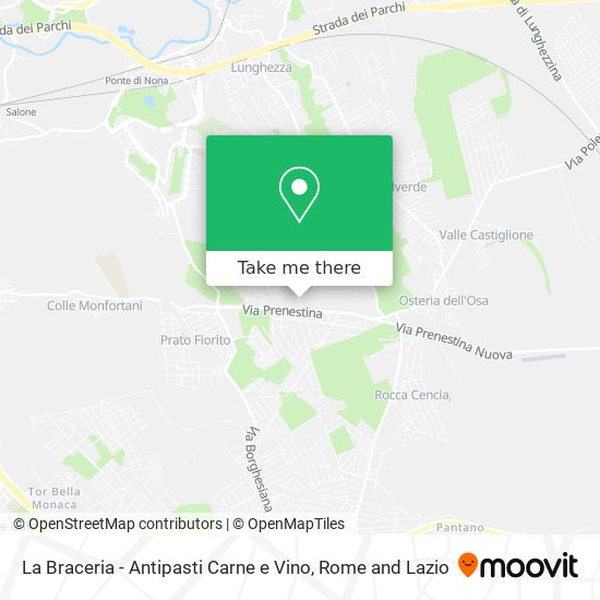 La Braceria - Antipasti Carne e Vino map
