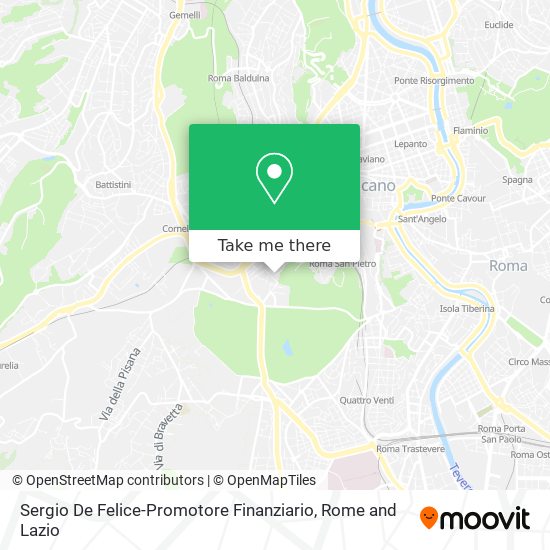Sergio De Felice-Promotore Finanziario map