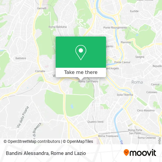 Bandini Alessandra map